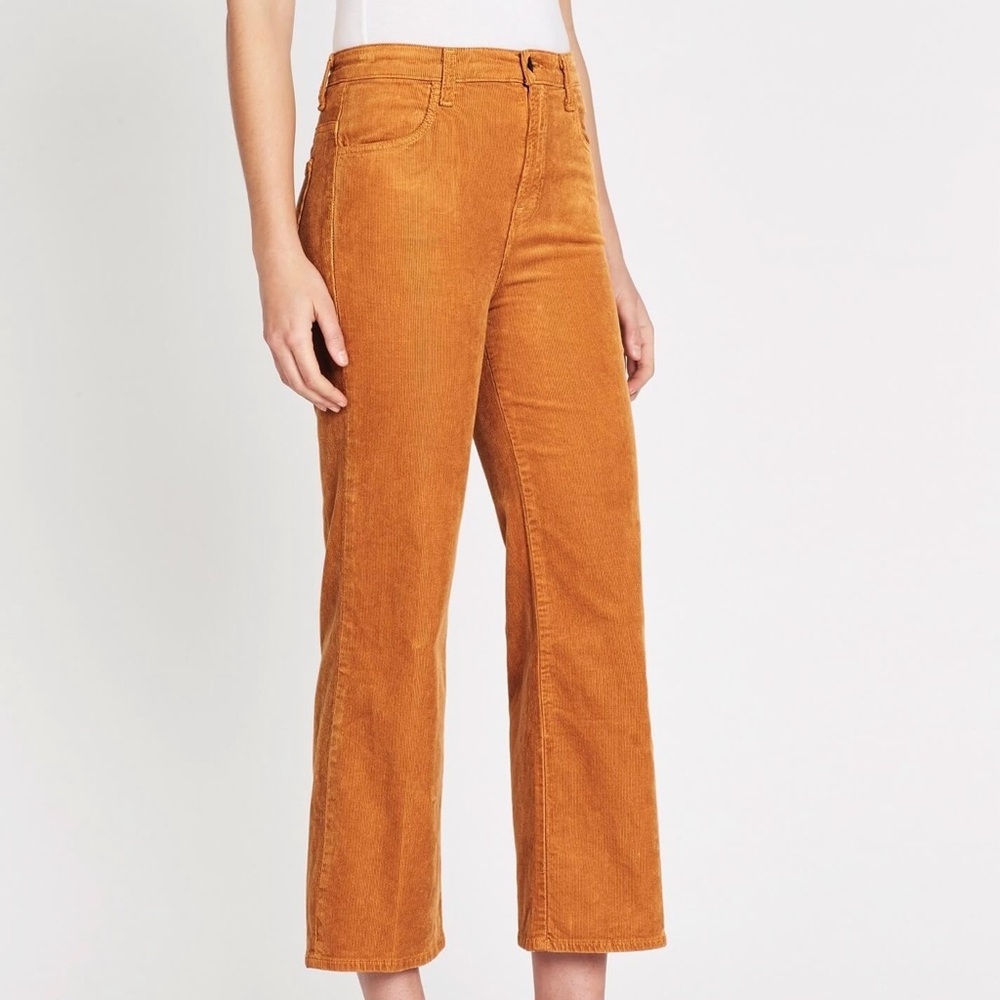 J Brand Joan Crop High Rise Cord in Titan, 26 - Picture 3 of 16